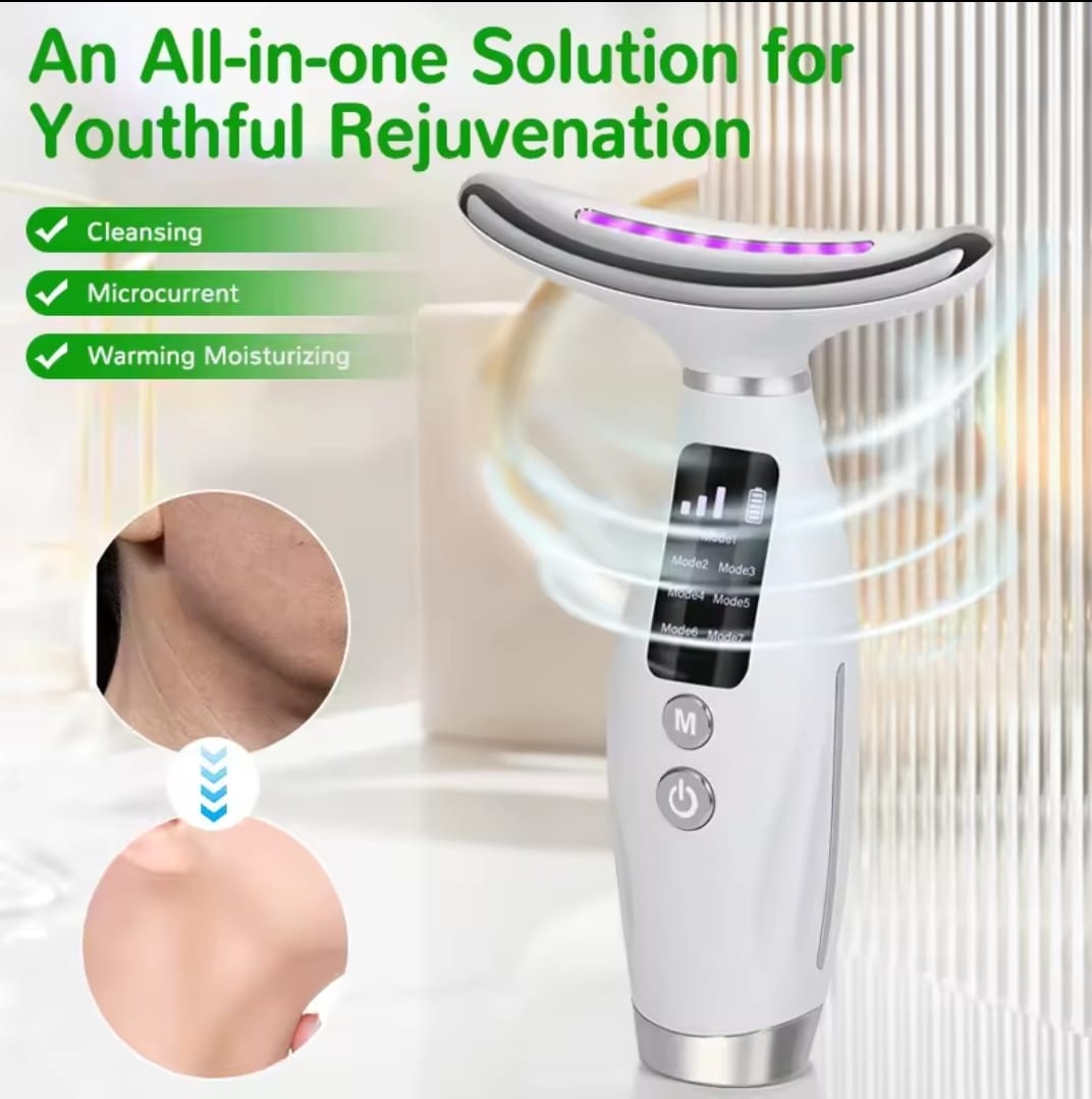 Masajeador facial anti envejecimiento y anti arrugas