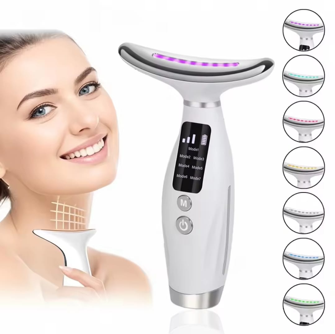 Masajeador facial anti envejecimiento y anti arrugas