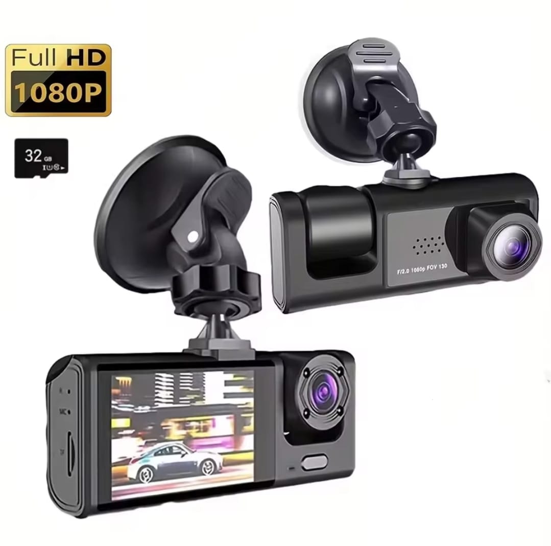 Cámara de Grabación para Auto 2 Lentes 1080P Full HD – Protección Total en Cada Trayecto