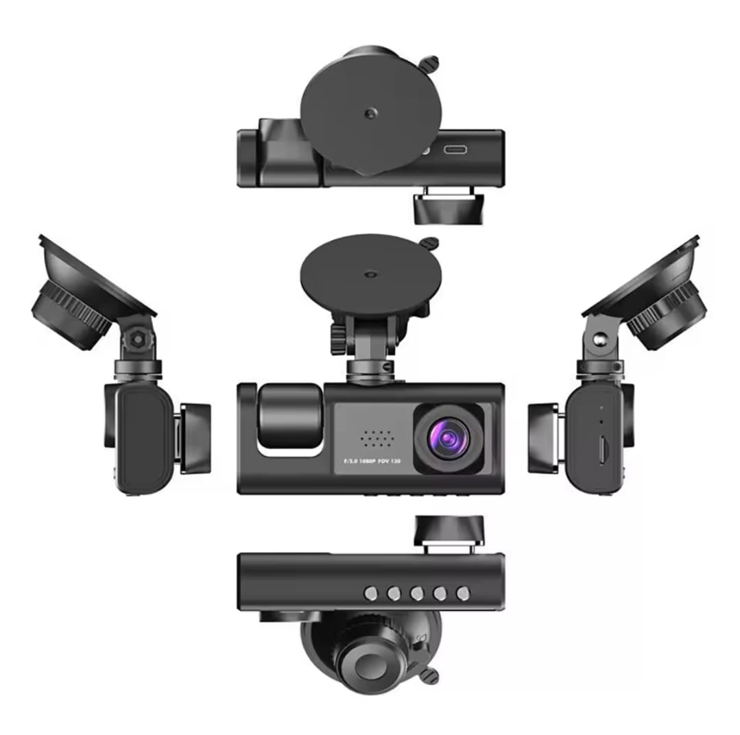 Cámara de Grabación para Auto 2 Lentes 1080P Full HD – Protección Total en Cada Trayecto