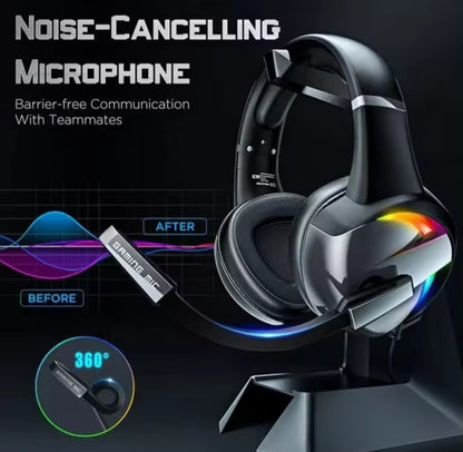 Audífonos Gamer RGB para PC y Consolas