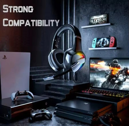 Audífonos Gamer RGB para PC y Consolas