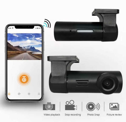 Cámara de grabación para vehículos con Wi-fi
