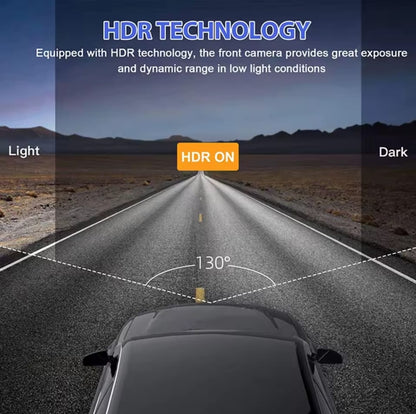 Cámara de Grabación para Auto 2 Lentes 1080P Full HD – Protección Total en Cada Trayecto