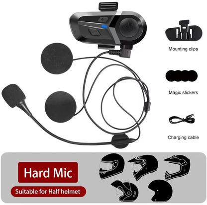 Auriculares Bluetooth 5.3 para Casco de Motocicleta 🎧🏍️