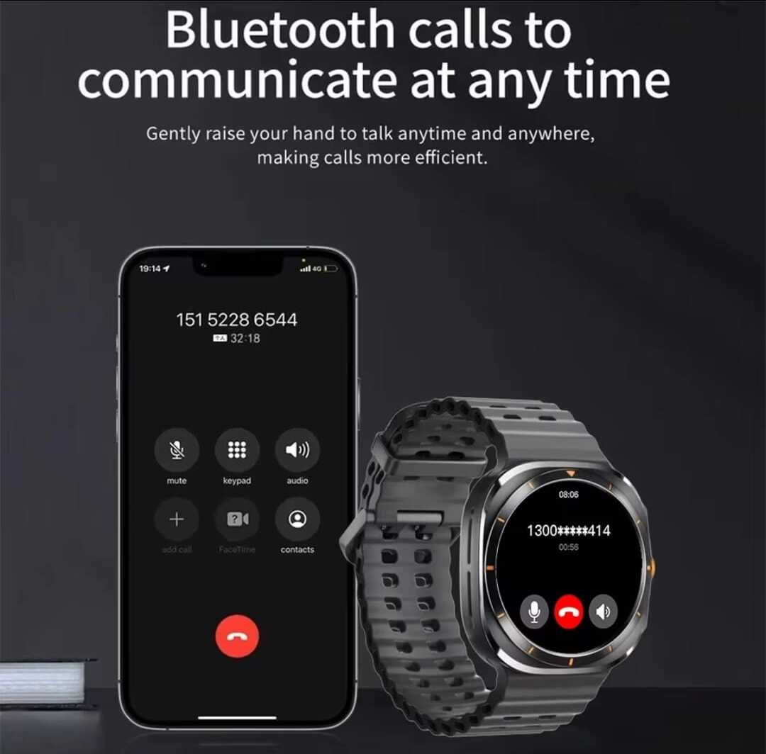 Smartwatch Galaxy GT7 Ultra